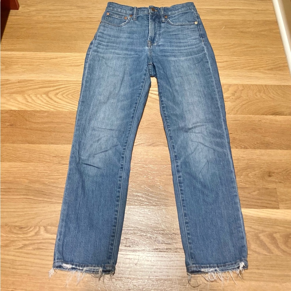 Madewell Oerfect Vintage Crop Jean, Size 24